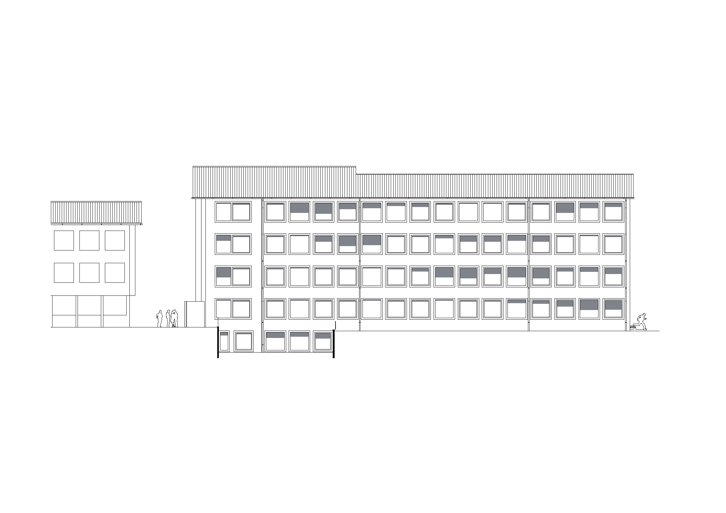 Südost-Fassade